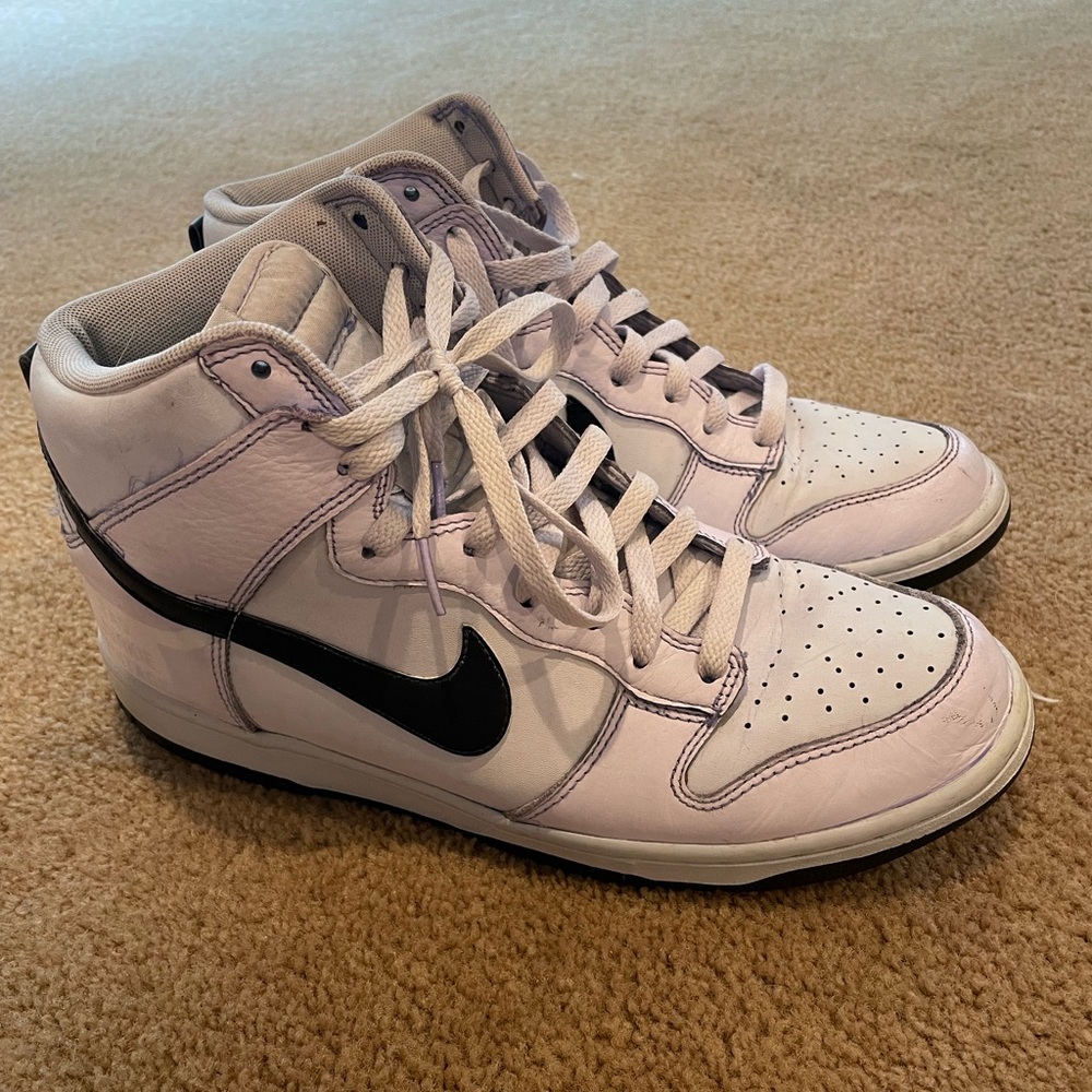 Storm Trooper Dunk Highs - Have been customized